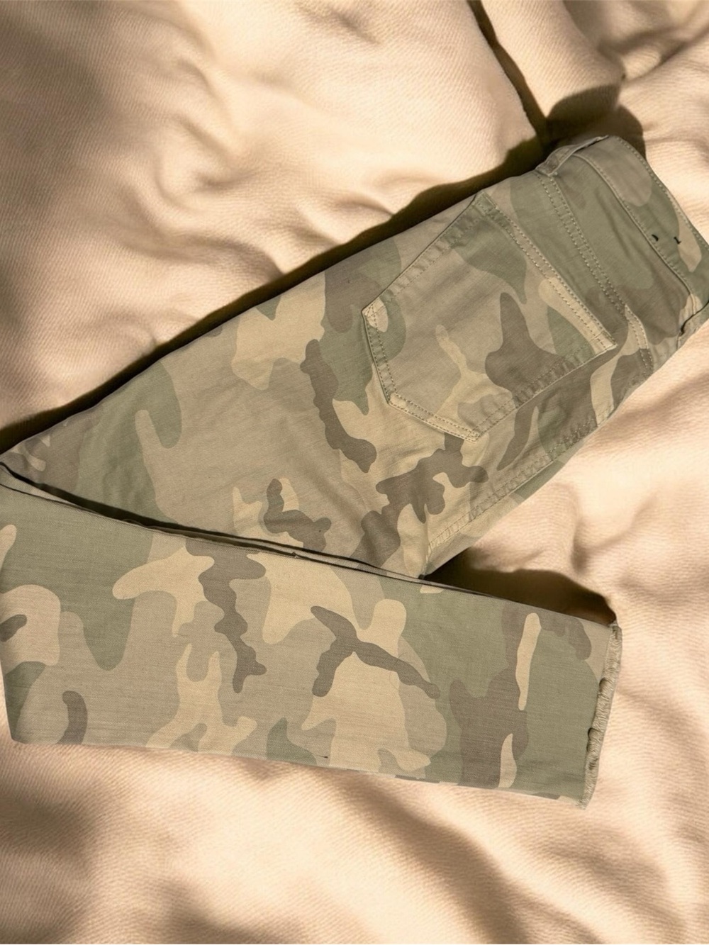 GAP Women's Skinny Jeans - Green Camo